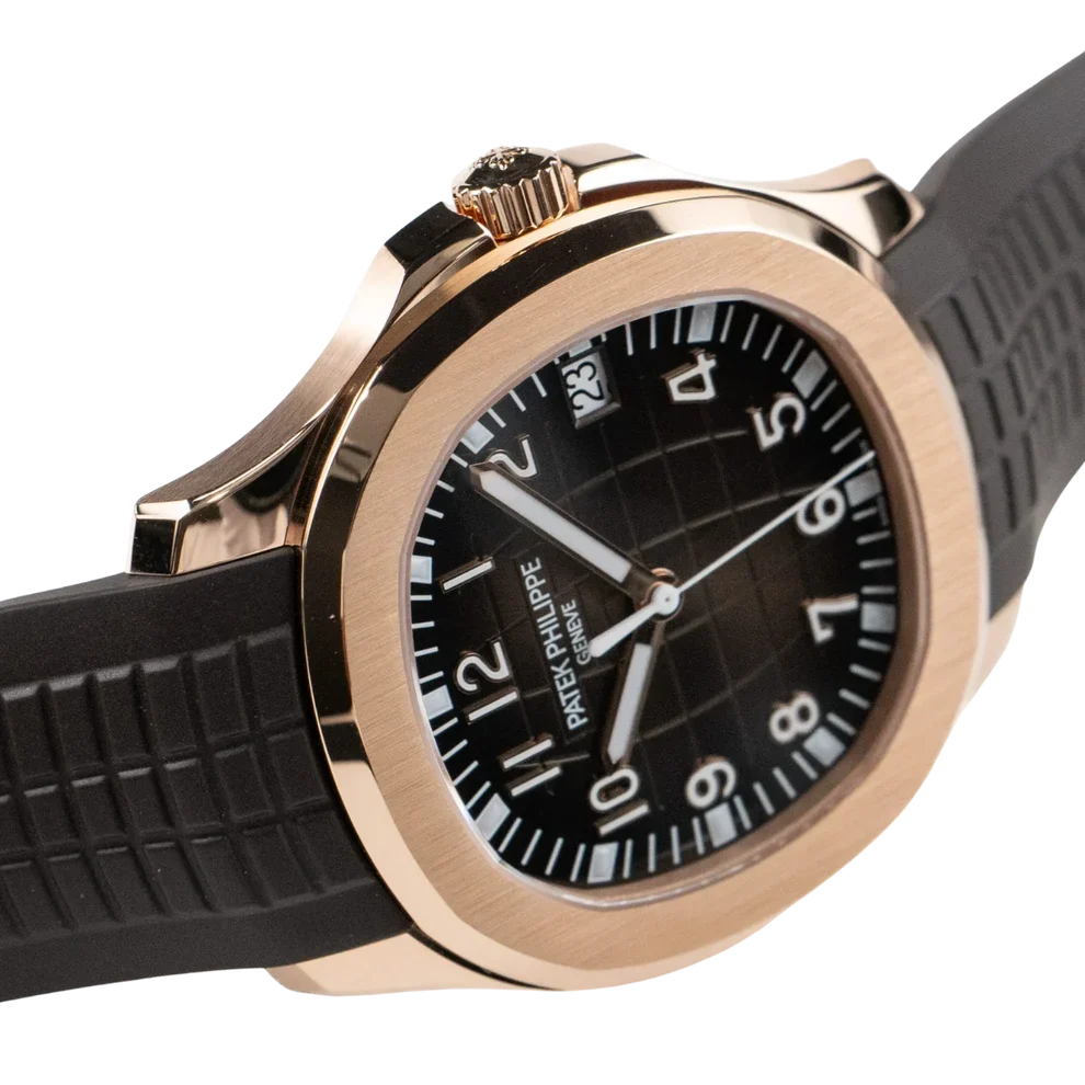 Aquanaut 5167R-001 Rose Gold Brown Dial
